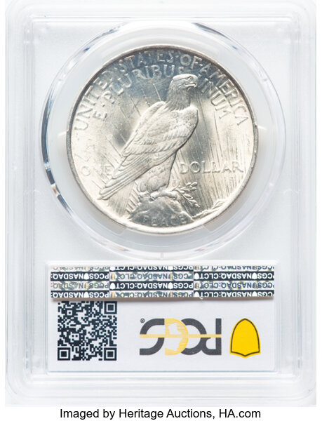 1922 $1  Doubled Motto, VAM-4 MS thumbnail 6