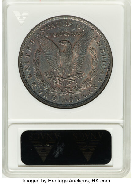 1880 $1 AU50 thumbnail 2