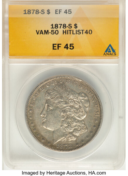 1878-S $1  Lava Wing, VAM-50 MS thumbnail 3