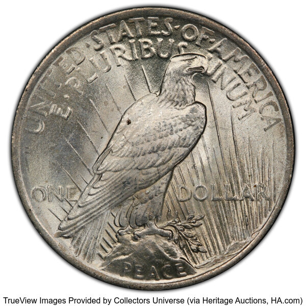 1923 $1  Tiara Die Gouge, VAM-1G MS thumbnail 9