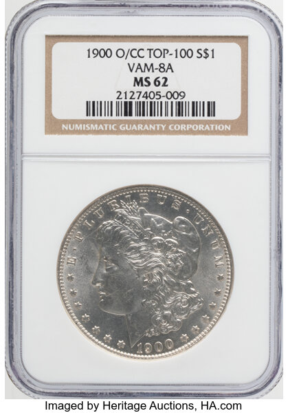 1900-O/CC $1  VAM-8A MS thumbnail 3