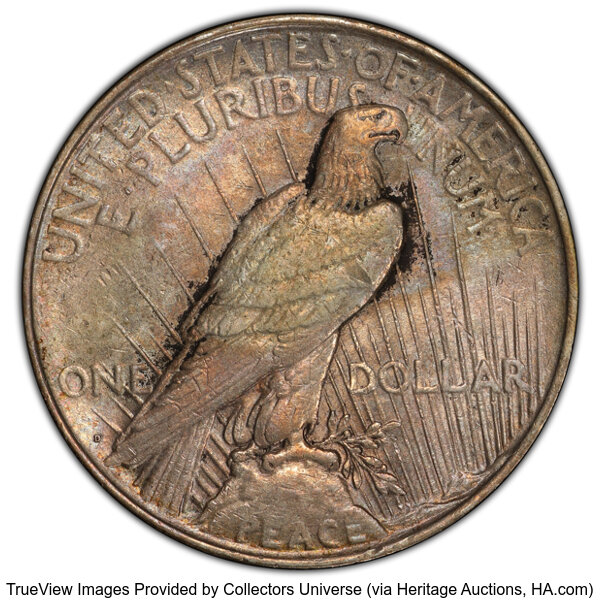 1922-D $1  Retained Die Break, VAM-2A MS thumbnail 4