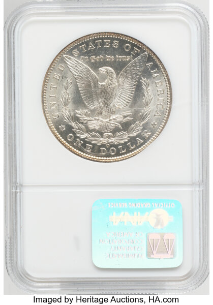 1887-O $1  Doubled Date, VAM-2 MS64 thumbnail 3
