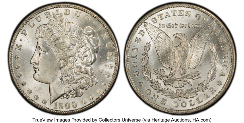 1900-O $1  Doubled Stars, VAM-15  MS thumbnail 6