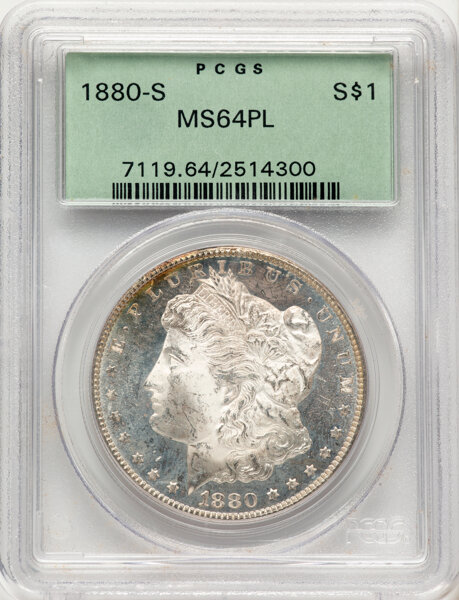1880-S $1  Checkmark, VAM-12 MS PL thumbnail 4