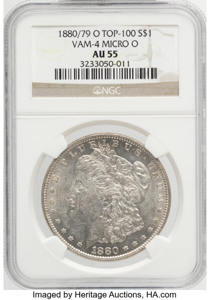 1880/79-O $1  Crossbar, VAM-4 MS thumbnail 4