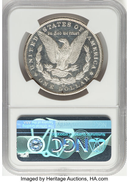 1890-CC $1  MS DMPL MS62 DMPL CAC thumbnail 2
