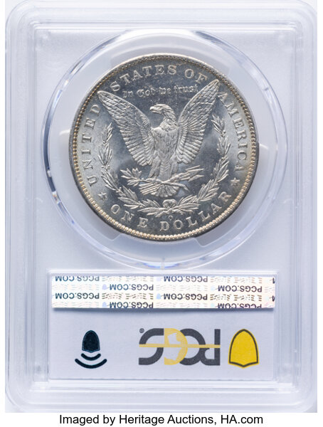1888-O $1  Doubled Arrows, VAM-9 MS66 thumbnail 2