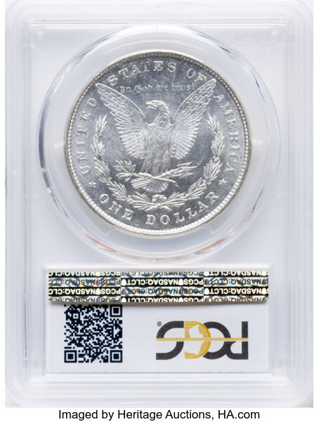 1878 8TF $1  Doubled Date, VAM-19 MS PL thumbnail 2