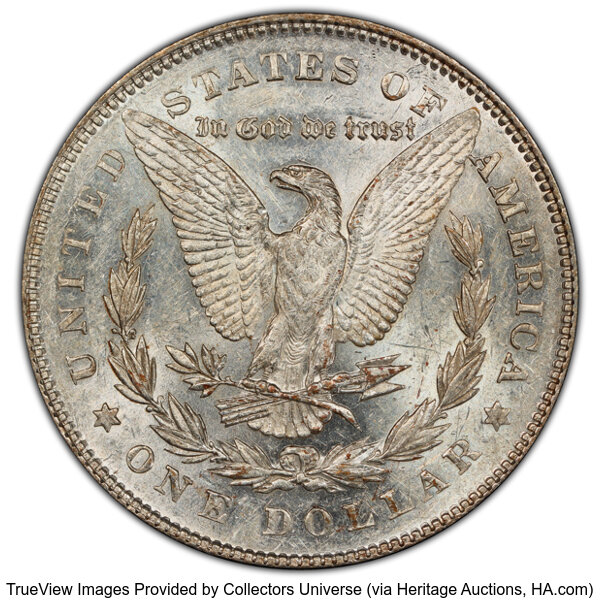 1878 7TF $1  Reverse of 1878, Tripled Blossoms, VAM-198 MS thumbnail 4