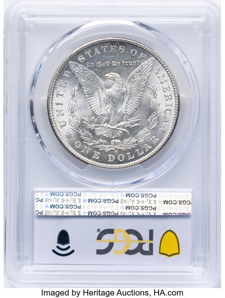 1902-O $1  Doubled Ear, VAM-43-1 MS thumbnail 3