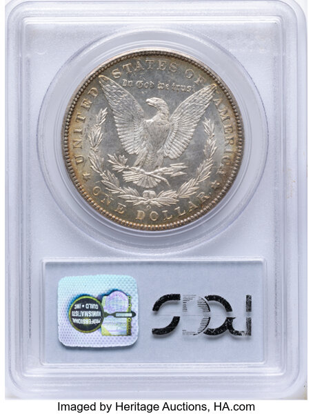 Morgan $1  Pre-1921 MS PL [Type] MS66 PL CAC thumbnail 2