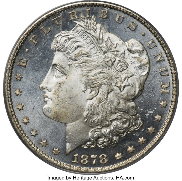 1878 7/8TF $1  Weak, 7/4, VAM-41A MS DMPL thumbnail 2