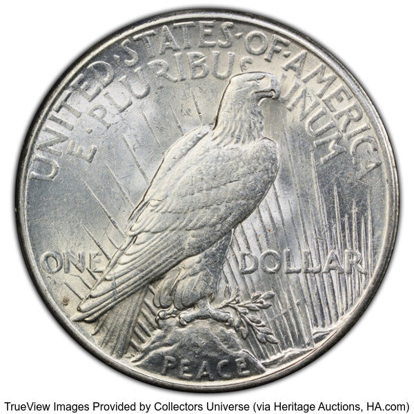 1922-S $1  Extra Ray, VAM-10 MS thumbnail 5