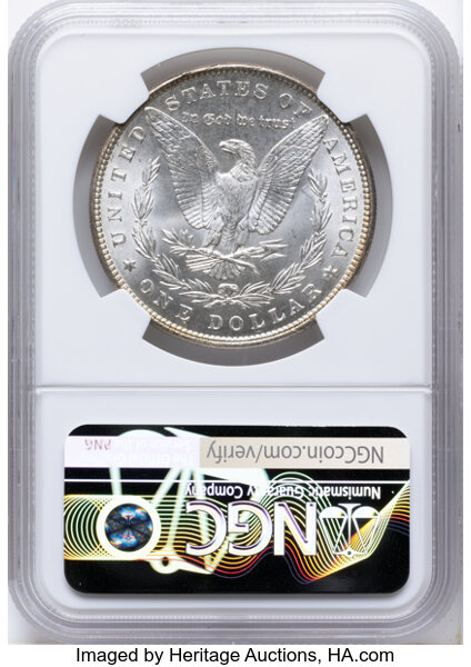 1887 $1  Alligator Eye, VAM-12 MS65 thumbnail 8