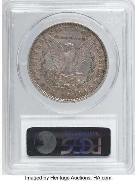1880 $1  Knobbed 8, VAM-1A2 MS thumbnail 13