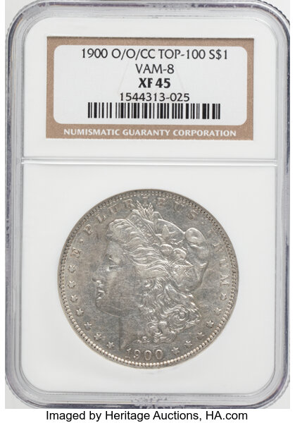 1900-O/CC $1  VAM-8 MS thumbnail 3