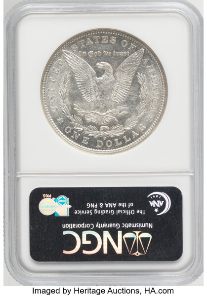 1880/79-O $1 VG10 CAC thumbnail 12