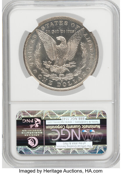1883-O/O $1  Repunched Mintmark, VAM-4 MS60 thumbnail 11