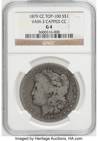 1879-CC $1  Capped Die, VAM-3 MS thumbnail 4