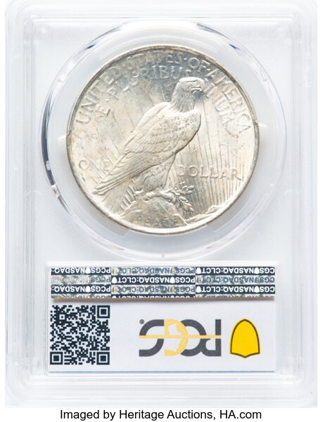 1922 $1  Tripled Leaves, VAM-5 MS thumbnail 8