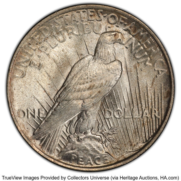 1923 $1  Extra Hair, VAM-1AB2 MS thumbnail 5