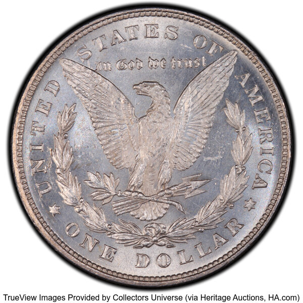 1878 8TF $1  Spear Point, VAM-1 MS PL thumbnail 4