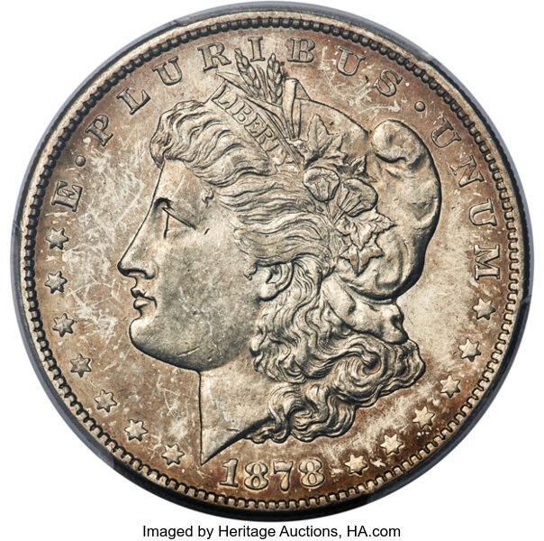 1878-S $1  Long Nock, VAM-27 MS thumbnail 3