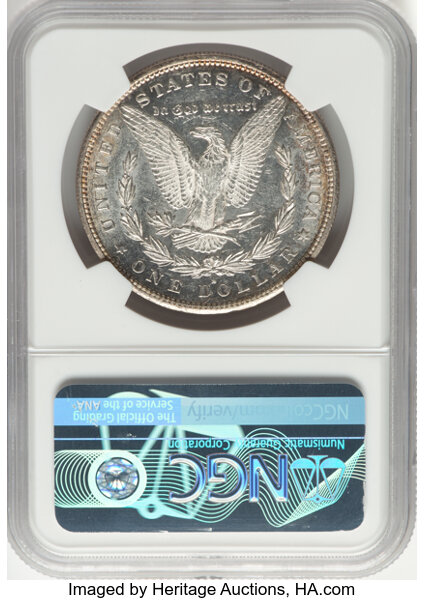 1887-S $1  Doubled Date, VAM-4  MS thumbnail 6