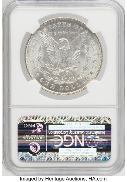 1878 7TF $1  Reverse of 1878, Weak L, Broken D, VAM-84 MS thumbnail 11