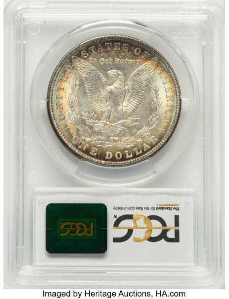 1900 $1  Doubled Wing, VAM-24 MS65 thumbnail 6