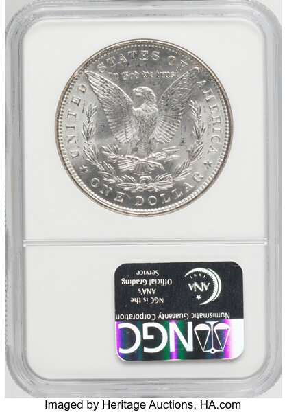 1887 $1  Alligator Eye, VAM-12 AG3 thumbnail 16