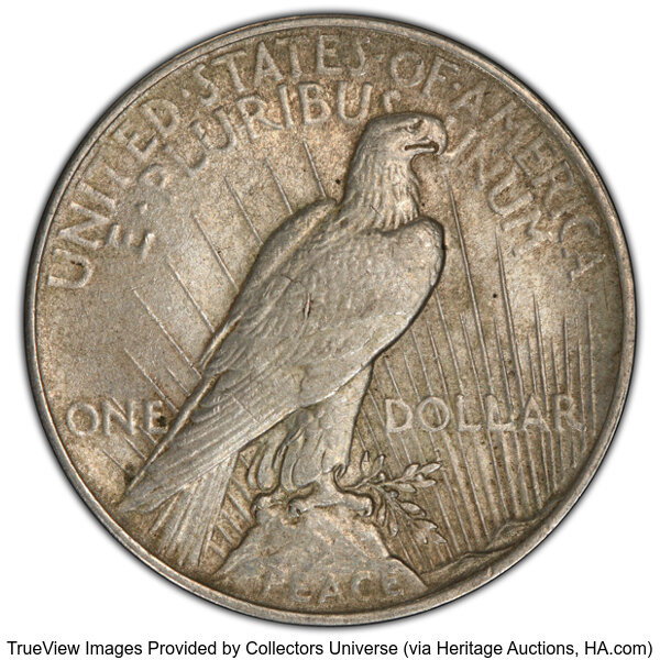 1924 $1  Wing Die Break, VAM-11A MS thumbnail 3