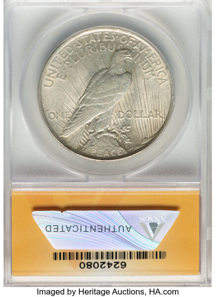 1923 $1 F15 CAC thumbnail 23