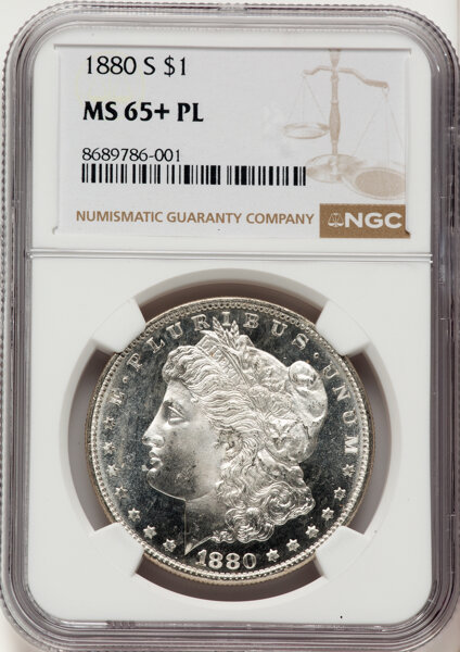 1880-S $1  Checkmark, VAM-12 MS PL thumbnail 3