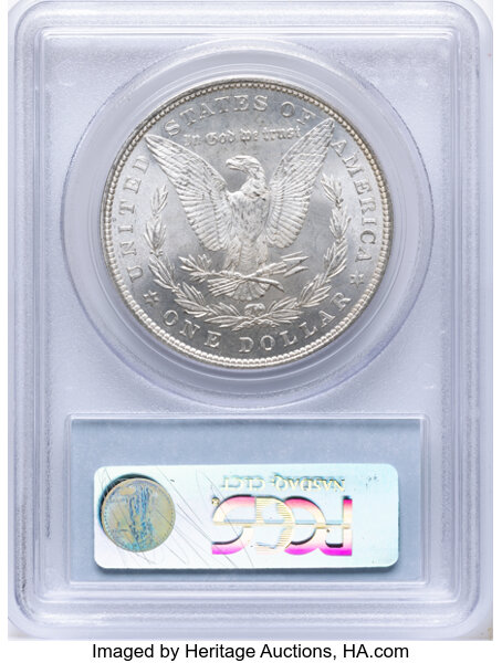 1878 7TF $1  Reverse of 1879, Short Leaf, VAM-203 MS thumbnail 16