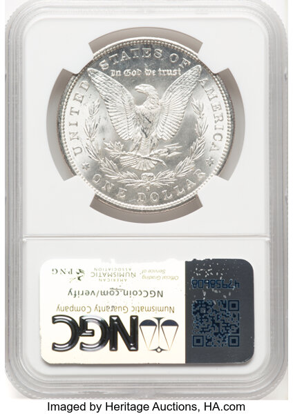 1880/9-S $1  Overdate, VAM-11 MS68 CAC thumbnail 9