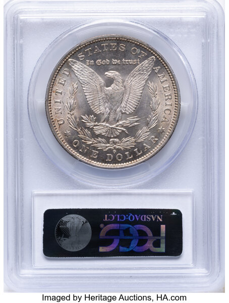 1879-O/O $1  O/Horizontal O, VAM-4 MS62 thumbnail 2