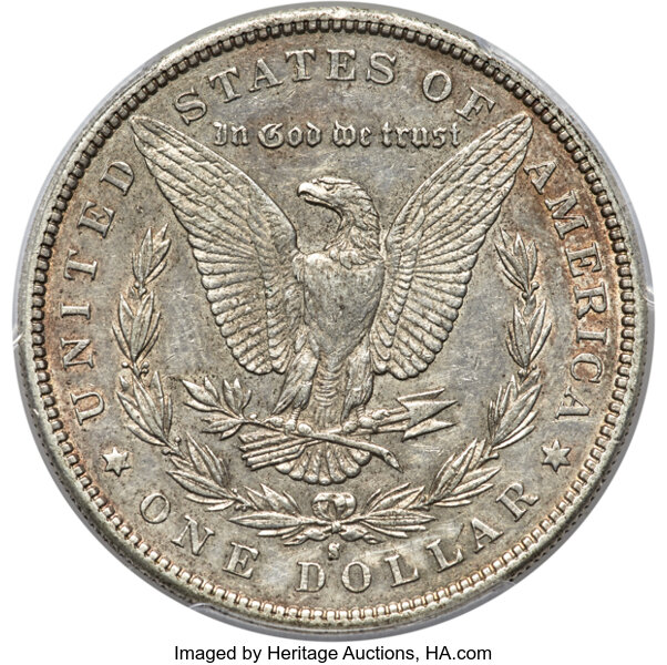1892-S $1  Tripled Hair, VAM-8 MS thumbnail 3