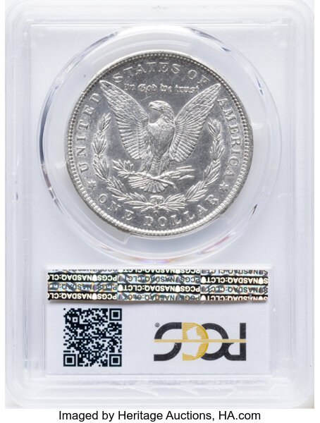 1891-O $1  Weak E Reverse, VAM-3A1 MS thumbnail 4