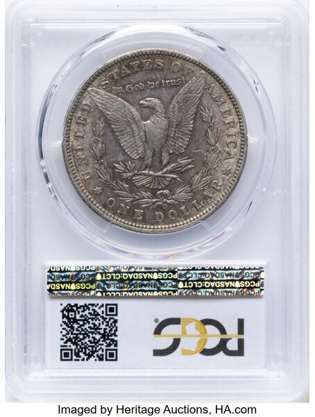1888-O $1  Shooting Star, VAM-7A  MS thumbnail 3