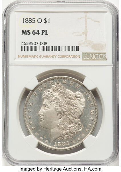 1885-O $1  MS PL thumbnail 3