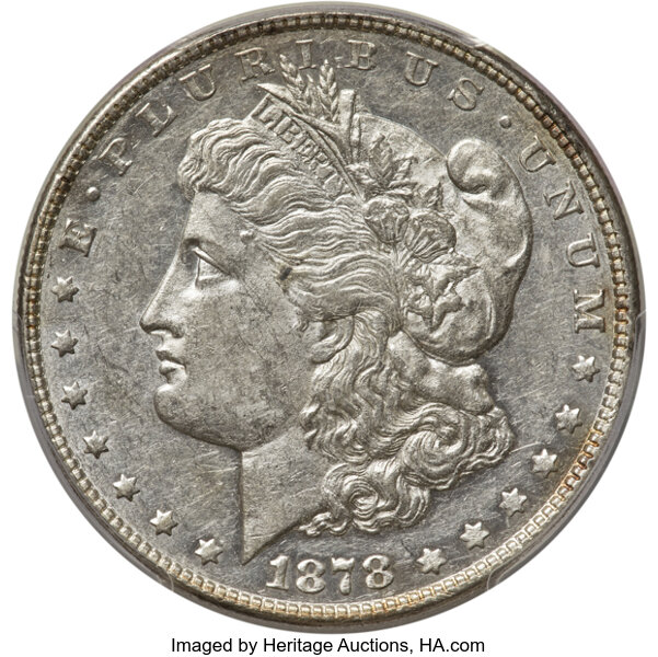 1878 7/8TF $1  Weak, Tripled Blossoms, VAM-44 MS thumbnail 2