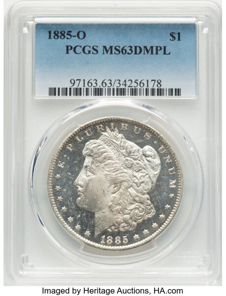 1885-O $1  MS DMPL thumbnail 3