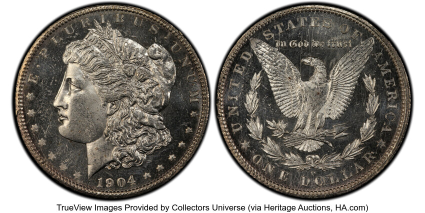 Image for 1904-O $1  Fishhook, VAM-4B MS DMPL