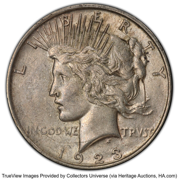 1923-D $1  Ponytail, VAM-1H MS thumbnail 4