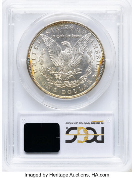 1896 $1  Doubled Stars, VAM-4 MS thumbnail 5