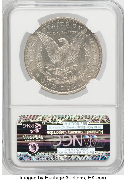 1887-O $1  Doubled Stars, VAM-5  MS thumbnail 9