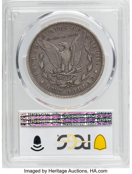 1888-O $1  Hot Lips, VAM-4 VF30 CAC thumbnail 2