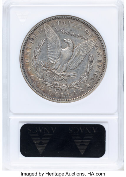 1888-O $1  Hot Lips, VAM-4 XF45 thumbnail 2
